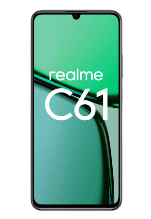 Смартфон Realme C61 8Гб 128Гб Темно-Зеленый 6.74", 1600*720, IPS, 8*1.8ГГц, 50+0.08Мп, 5Мп, 4G, NFC, 5000мАч, And 14