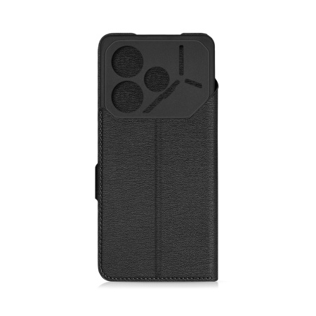 Чехол-книжка для Tecno Pova 6 DF tFlip-43 (black)