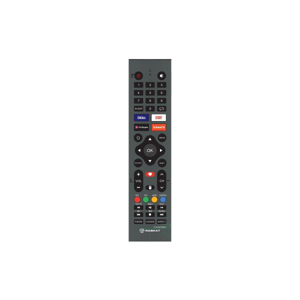 24" Телевизор LED RASKAT 24H1200B /HD/WildRed/1+8 Гб/