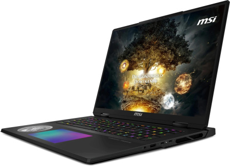 Ноутбук MSI Titan Dragon Edition 18 HX A2WJ-1251RU Core Ultra 9 290HX Plus 96Gb SSD4Tb NVIDIA GeForce RTX 5090 24Gb 18" IPS UHD+ (3840x2400) Windows 11 black WiFi BT Cam (9S7-1824D6-1251)