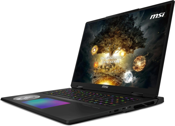 Ноутбук MSI Titan Dragon Edition 18 HX A2WJ-1251RU Core Ultra 9 290HX Plus 96Gb SSD4Tb NVIDIA GeForce RTX 5090 24Gb 18" IPS UHD+ (3840x2400) Windows 11 black WiFi BT Cam (9S7-1824D6-1251)