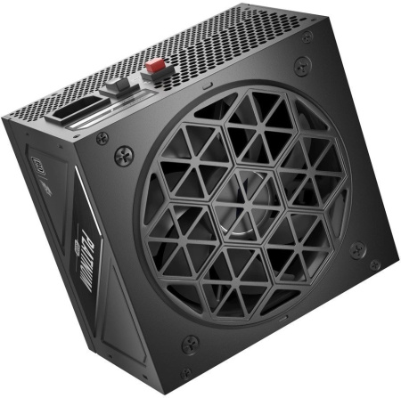 Блок питания 1300Вт 1STPLAYER NGDP Platinum 1300W Black (APFC,120мм,4PCI-E,12VHPWR,12SATA,80+Platinum,модульный)[HA-1300BA3-BK]