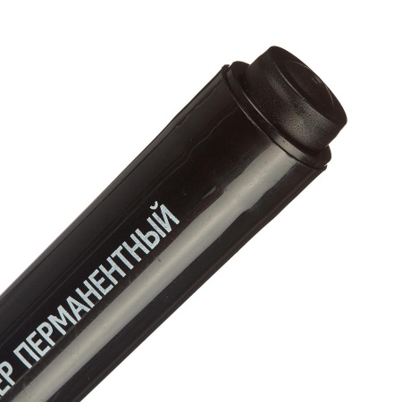 Маркер перманентный ATTACHE Economy 2-3мм., черный (475786)