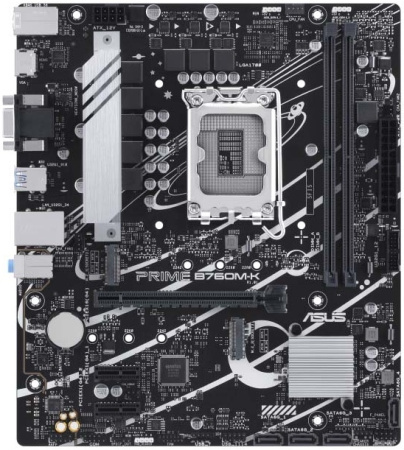 Мат.плата S1700 B760 Asus PRIME B760M-K (mATX,2xDDR5,2M.2,PCI-E16,2PCI-E,HDMI,VGA,PC8000)