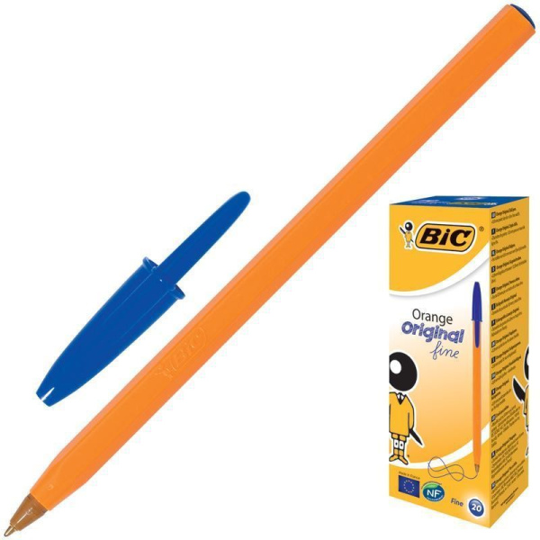 Ручка шариковая BIC "Orange" синяя, 0,8мм 8099221
