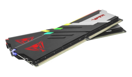 Память DDR5 2x16Gb 5600MHz Patriot PVVR532G560C36K Viper Venom RGB RTL Gaming PC5-44800 CL36 DIMM 288-pin 1.25В с радиатором Ret