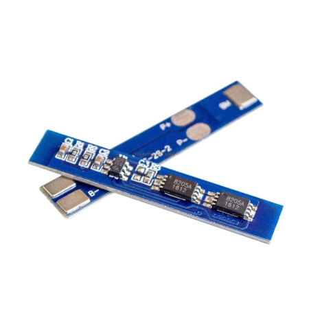 Модуль BMS 2S Li-ion, защита перезаряд/переразряд/КЗ, 3A