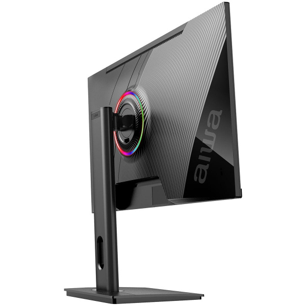 Монитор 24.5" AIWA MD2510  IPS, 1920x1080, 240Hz, 1ms, 350сd/m, 1000:1, HDR | 2xHDMI(2.0), 2xDP(1.2) | HAS, Pivot, Swivel, ExPSU, Speakers, Vesa 75, Black