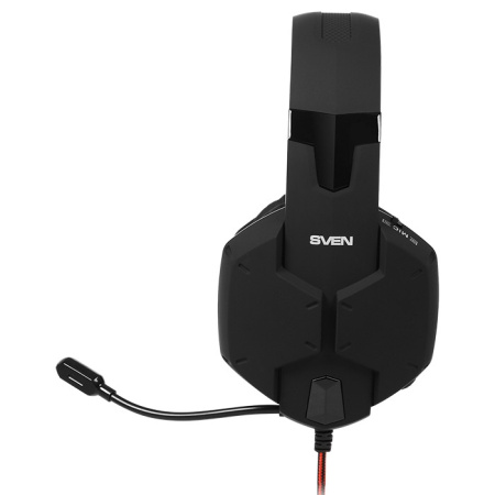 Игровая гарнитура SVEN AP-G988MV мониторные, 32Ом, 108дБ, кабель 1.2м, Красно-Черный