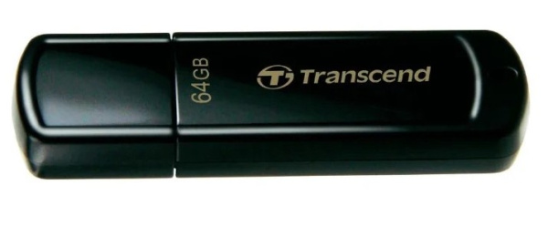 Флеш-накопитель USB2.0 64Gb Transcend JetFlash 350 (TS64GJF350) черный