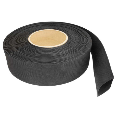 Трубка термоусадочная полиэстер/полиолефин 2:1, 12/6мм, черная, метражом, Ruichi RT