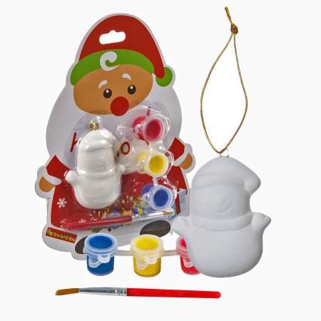 Набор для творчества Bondibon"Елочные украшения" на карте Дед Мороз ВВ1402