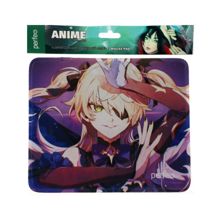 Коврик Perfeo для компьютерной мыши "Anime", Рис.14 (240*200*2 мм), ткань+резиновое основание