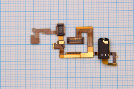 Шлейф LG P725 (Optimus 3D Max) разъем гарнитуры/микрофон