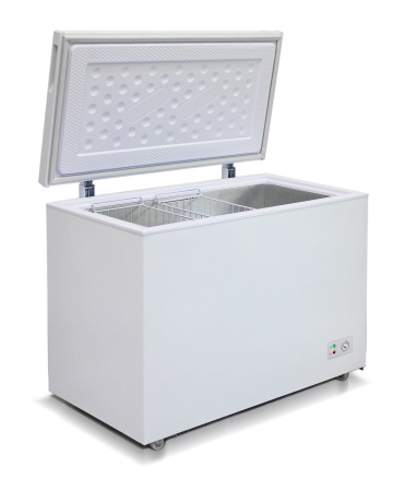 Морозильный ларь Бирюса 355KX  White, 1 камера, 330л, 120.5x66.5x81, ручная разморозка