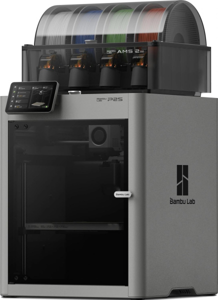 Принтер 3D Bambu Lab P2S Combo 256x256x256мм ABS/PLA/PETG/ASA/Carbon/Glassfiber/TPU 10мкм