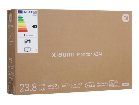 Монитор 23.8"/Xiaomi/A24i 2026/Черный/IPS/1920*1080/100Гц/HDMI/DP/ELA6662RU