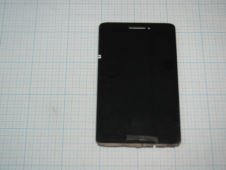 Дисплейный модуль ( дисплей + тачскрин ) Lenovo IdeaTab S5000 чёрный