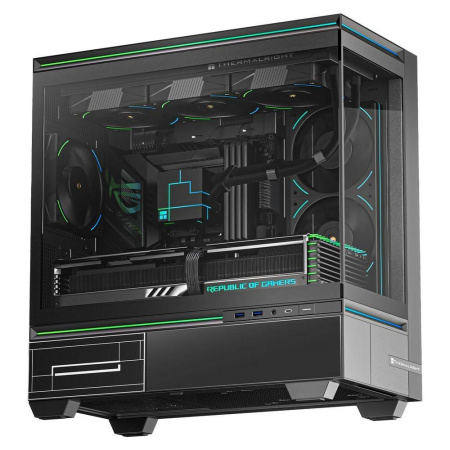 Корпус Case Thermalright TL-M10 Black mATX / win / black / no PSU / Tempered Glass