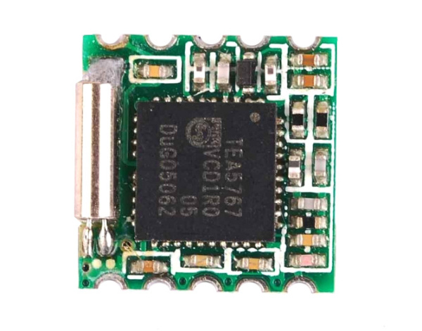 Модуль FM-радио, TEA5767, 76..180МГц, I2C, Vdc5V