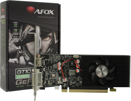 Видеокарта GeForce GT1030 Afox 2Гб GDDR5,64bit,DVI,HDMI (AF1030-2048D5L5-V2) ret