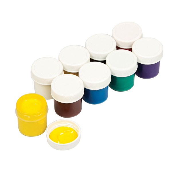 Гуашь 09цв. Мульти-Пульти 20мл. "Енот в Африке" (ГК_16737)