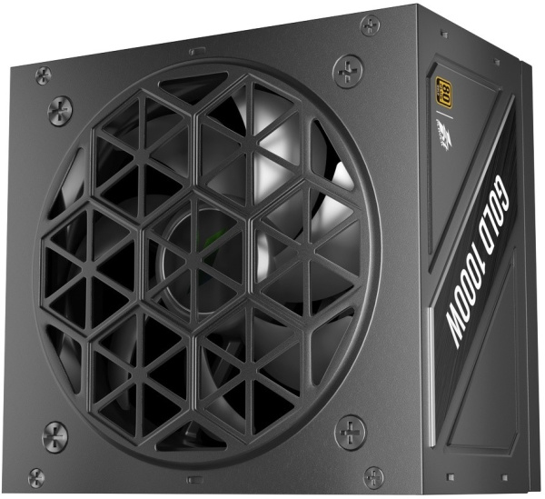 Блок питания 1000Вт 1STPLAYER NGDP 1000W (APFC,120мм,3PCI-E,12VHPWR,8SATA,80+Gold,модульный)[HA-1000BA4]