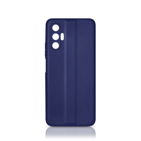 Чехол силиконовый для Tecno Pova 3 DF tCase-09 (blue)