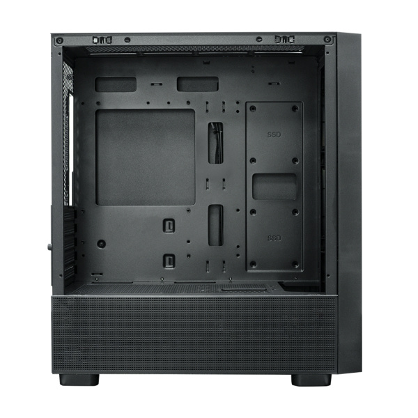 Корпус mATX Б_БП XASTRA A411M 4ARGB-FC Black (USB3.0,Audio,черный,Mesh,4х120мм ARGB+PWM FC fans,CPU Cooler до 165мм, VGA до 340мм)