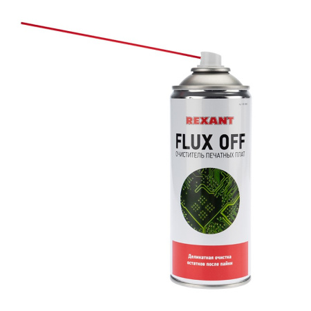 Аэрозоль Rexant Flux OFF, 400мл, очиститель печатных плат