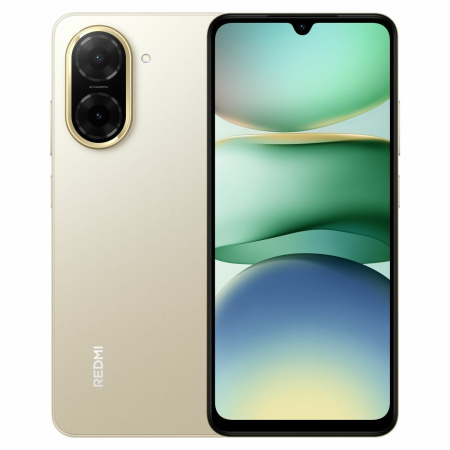 Смартфон Xiaomi REDMI A5 3Гб 64Гб Sandy Gold 6.88", IPS , 1610*720, Unisoc T7250, 32МП, 8Мп, 4G, 5200мАч, And 14