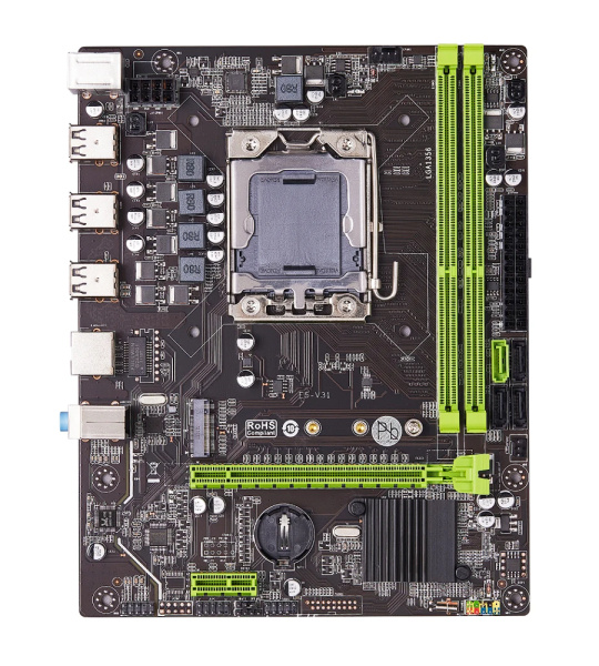 Мат.плата S1356 с процессором BaseTech X79M2 V21, Socket1356, Xeon E5-2450, mATX, Retail, Socket1356, 2xDDR3, PCIe3.0, 1xM.2, GLAN, 2xPS/2, 8xUSB2, 2x