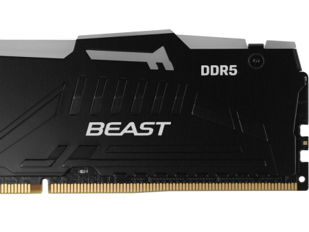 Модуль памяти DIMM DDR5 8Гб 5200МГц Kingston FURY Beast RGB (KF552C40BBA-8) CL40