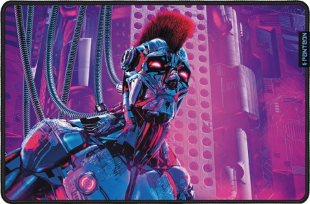 Игровой коврик Jet.A Panteon GP-170SM CYBER PUNK средняя (Speed Control, 500x330x3мм)