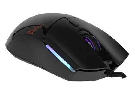 Игровая мышь USB Oklick 714GM оптическая, 7200dpi, 6кн, Black