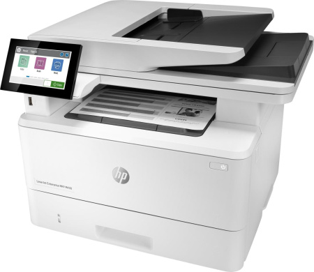 МФУ HP 3PZ55A LaserJet Enterprise MFP M430f Printer/Scanner/Copier/Fax, A4, 1200dpi, 38ppm (40 HP high speed), 2Gb, 2trays 100+250,ADF50, USB/GigEth, Duplex, Duty cycle - 100 000
