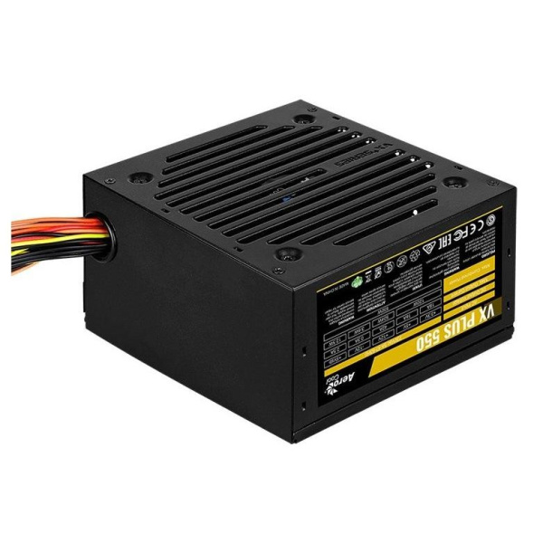 Блок питания 550Вт Aerocool VX-550 Plus (120мм,1PCI-E,3SATA)