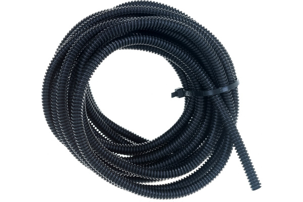 Труба гофрированная  D4.7мм/ПП, разрезная, упак.  5м, Rexant 15-0505