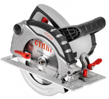 Пила дисковая Ставр ПДЭ-190/1600 1600Вт, 5000об/мин, 190мм, посадка 20мм, глубина пропила 63мм