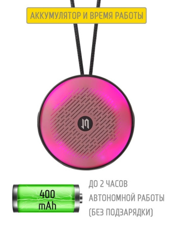 Портативная колонка Jet.A PBS-25 Bluetooth 1x3Вт 400mAh Черный