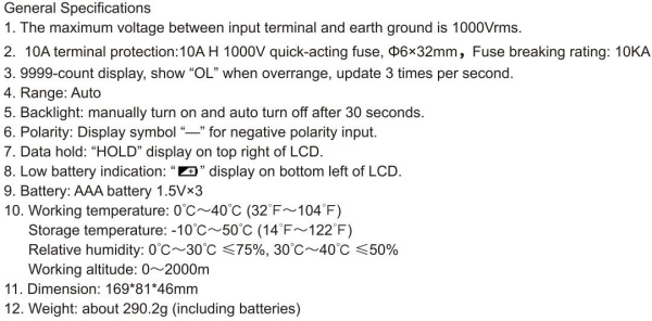 Мультиметр Uni-T UT60S