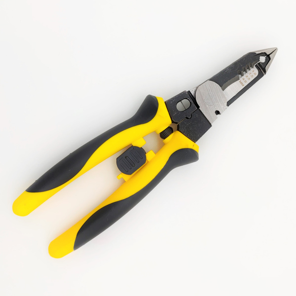 Стриппер Iwiss 9",1..4мм², продольная зачистка кабеля, тонкогубцы