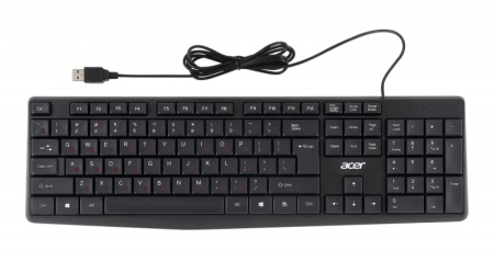 Клавиатура USB Acer OKW121, черный (ZL.KBDEE.00B)