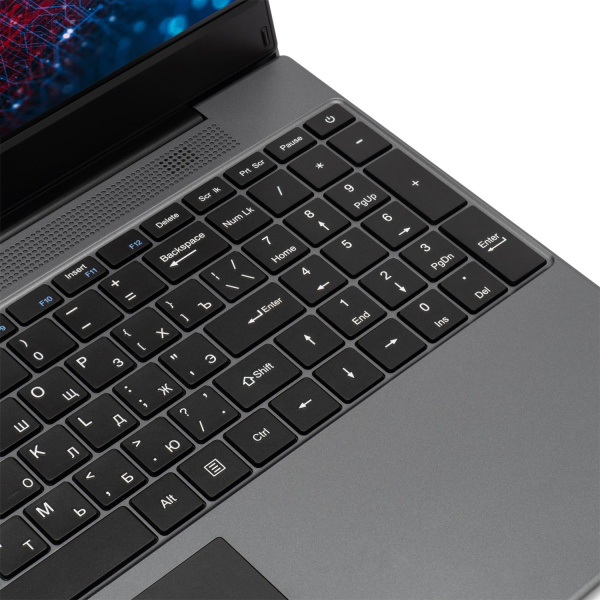 Ноутбук IRU Tactio 15PHR Ryzen 5 7430U 16Gb SSD512Gb AMD Radeon Graphics 15.6" IPS FHD (1920x1080) Windows 11 Pro 64 black WiFi BT Cam 4000mAh (2150148)