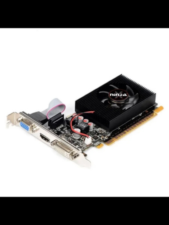 Видеокарта Radeon R5 230 Sinotex 1Гб Ninja GDDR3,64bit,DVI,HDMI,VGA,LP (AFR523013F) ret