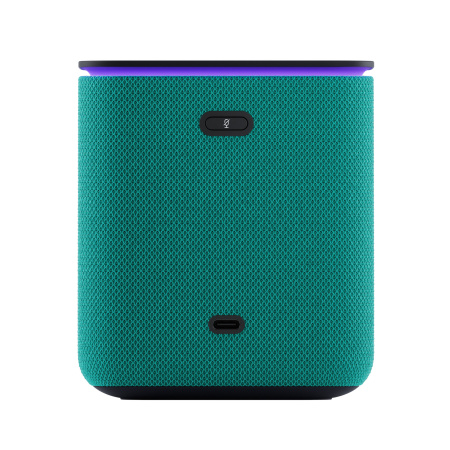 Умная колонка Яндекс Станция Миди с Zigbee 24Вт YNDX-00054EMD зеленый