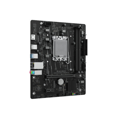 Мат.плата S1700 H610 MAXSUN Challenger H610M-H V1 (mATX,2DDR4,M.2,PCI-E16,PCI-E,3SATA,HDMI,PC3200)