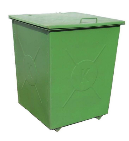 Контейнер мусорный с крышкой 0,75 м3 HOZOTDEL