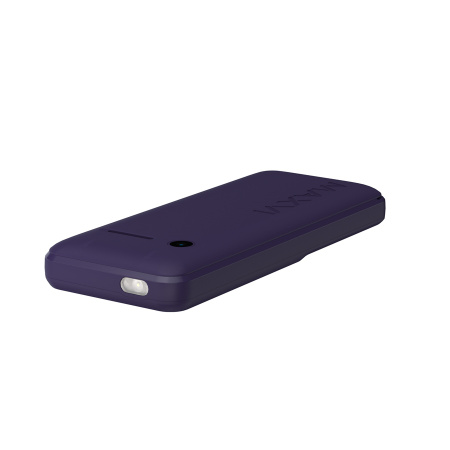 Сотовый Maxvi C38 Purple 2sim/2.8"/240*320/microSD/0.5МП/Bt/1800мАч/моноблок