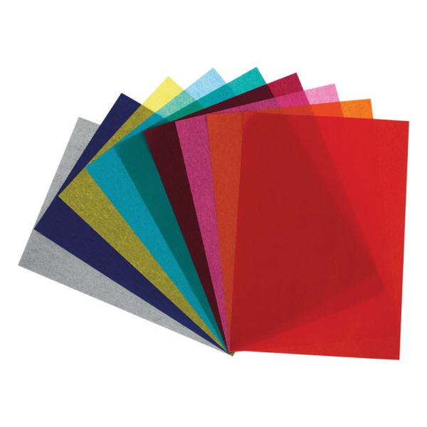 Бумага тишью А4, Мульти-Пульти "Приключения Енота", 12л., 12цв., 20г/м2. (T12_40461)